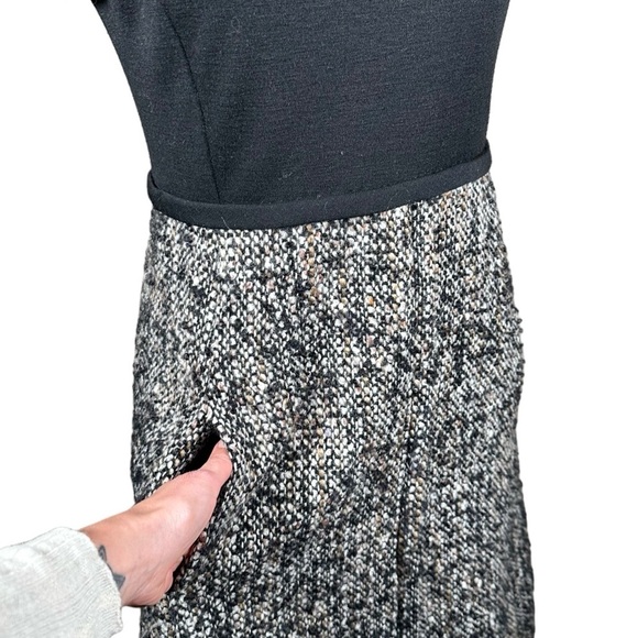 CHRISTIAN DIOR Vintage 1960's Matching Tweed Dress + Blazer Suit Set - Picture 9 of 16